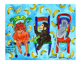 Monkey Chair Lámina por Deborah Cavenaugh Monkey Chair Lámina por Deborah Cavenaugh