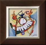 Blues Club II Prints by Alfred Gockel