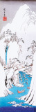 Hiroshige - Winter Falls Posters by Ando Hiroshige
