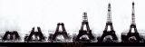 Paris - Eiffel Tower Construction Posters