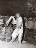 Balti Porters Dancing (To Music of Singers) Photographic Print