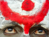 Sadhu, or Hindu Holy Man, Looks on During the Annual Cattle Fair, Pushkar, India, November 3, 2006 Photographic Print by Rajesh Kumar Singh