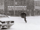 Stormy Winter Day Photographic Print