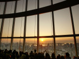 Crowds Gather to Watch the First Sunrise of the New Year, Tokyo Photographic Print by David Guttenfelder