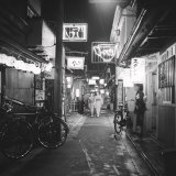 In the Quarter of Traditional Restaurants, in Ghion, Kyoto Photographie