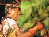 An Amazonian Indian Shaman Photographic Print