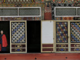 A Buddhist Monk at the Pohyon Temple on Mount Myohyang, May 17, 2006, in Central North Korea Photographic Print by Wally Santana