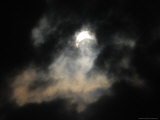 A Partial Solar Eclipse Photographic Print