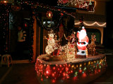 Residents of a Neighborhood Which Have the Tradition to Decorate During Christmas Fotografie-Druck von Luis Romero