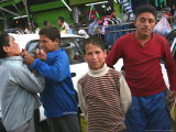 Afghan Children Who are Making Car Washing Work in the Streets Photographic Print by Rodrigo Abd