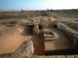 Mudbrick Wine Factory, El Haiz, Bahariya Museum, Valley of the Golden Mummies, Egypt Photographie par Kenneth Garrett