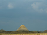 Mudbrick Step Pyramid, 3rd Dynasty, Saqqara, Egypt Lámina fotográfica por Kenneth Garrett