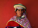 A Bolivian Kallawaya Photographic Print