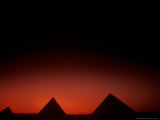 Giza Pyramid, Giza Plateau, Old Kingdom, Egypt Photographie par Kenneth Garrett