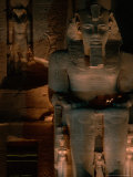 Temple Facade Details, Colossal Figures of Ramses II, New Kingdom, Abu Simbel, Egypt Photographie par Kenneth Garrett