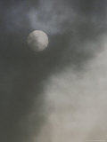 A Clear View of the Sun is Blocked by Smoky Haze Photographic Print