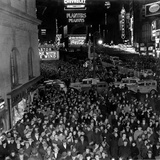 Times Square During the New Year's Eve Celebration Photographic Print