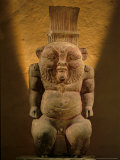 Statue of Bes, Bahariya Oasis, Greco-Roman, Valley of the Golden Mummies, Egypt Photographie par Kenneth Garrett