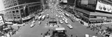 This Daytime Panoramic View, Looking North from 43rd Street, Shows New York's Times Square Fotografie-Druck