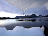 An Iceberg Melts in Kulusuk, Greenland Photographic Print