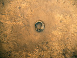 Ring in Hut Wall, Traditional Dream Ritual of the Bedik, Iwol, Senegal Photographie par Janis Miglavs