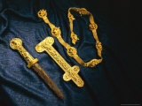 Gold Artifacts From Tillya Tepe Find, Six Tombs of Bactrian Nomads Photographie par Kenneth Garrett