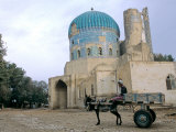Masjid Sabz, the Green Mosque in Balkh, Afghanistan Photographie par Kenneth Garrett