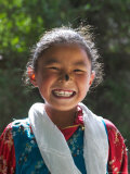 Young Tibetan Girl, Tibet, China Photographic Print by Keren Su