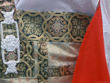 Kimono Detail at the Emaki Gyoretsu Festival, Takahara, Wakayama, Japan Lámina fotográfica por Rob Tilley