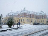 Grand Chateau and Snow, Mt Ruapehu, North Island, New Zealand Photographic Print by David Wall