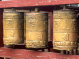 Religious Prayer Wheels, Ulaan Baatar, Mongolia Photographic Print by Bill Bachmann Religious Prayer Wheels, Ulaan Baatar, Mongolia Photographic Print by Bill Bachmann