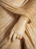 Hand Detail from the Statue of Cornelia Antonia, Istanbul, Turkey Photographie par Ali Kabas