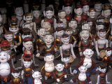Puppets with Painted Faces, Hanoi, Vietnam Photographie par Bill Bachmann