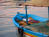 Colorful Harbor Boats and Reflections, Kusadasi, Turkey Photographie par Joe Restuccia III