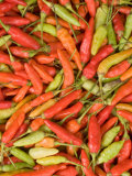 Thai Chili, Khon Kaen Market, Thailand Photographic Print by Gavriel Jecan