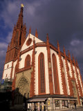 Old Style Architecture and Church, Wurzburg, Germany Photographie par Bill Bachmann
