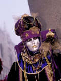Traditional Costumes, Carnival, Venice, Italy Photographic Print by Sergio Pitamitz