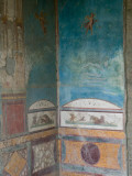 Painted Frescoes, Pompei, Campania, Italy Photographic Print by Walter Bibikow