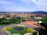 City Skyline of Florence, Italy Photographic Print by Bill Bachmann