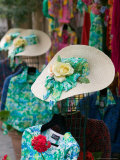 Hats, Positano, Amalfi Coast, Campania, Italy Photographie par Walter Bibikow