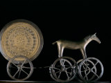 Solar Disk with Chariot and Horse Replica, Bronze Age, Germany Photographie par Kenneth Garrett