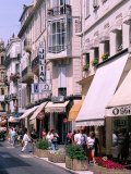 Shopping Scenic, Cannes, France Photographic Print by Bill Bachmann