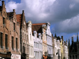 Buildings in Bruges, Belgium Photographie par Bill Bachmann