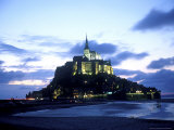 Mont St. Michel Fortress, Normandy, France Lámina fotográfica por Bill Bachmann Mont St. Michel Fortress, Normandy, France Lámina fotográfica por Bill Bachmann
