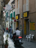 Calabrian Street Scene, Tropea, Calabria, Italy Photographic Print by Walter Bibikow