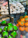 Marzipan Fruits, Corso Umberto 1, Taormina, Sicily, Italy Photographic Print by Walter Bibikow