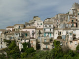 Town View from the South, Ragusa Ibla, Sicily, Italy Photographic Print by Walter Bibikow
