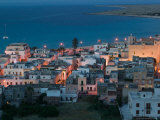 Resort Town View, San Vito Lo Capo, Sicily, Italy Photographic Print by Walter Bibikow