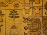 Stylized Art Tiles Typical of Fernando Llort's Work, San Salvador, El Salvador Photographie par Cindy Miller Hopkins