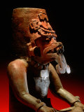 Funerary Urn Brought to Teotihuacan from Oaxaca, National Museum of Anthropology, Mexico Photographie par Kenneth Garrett